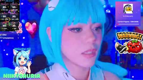 niiky online show from March 12, 7:06 pm