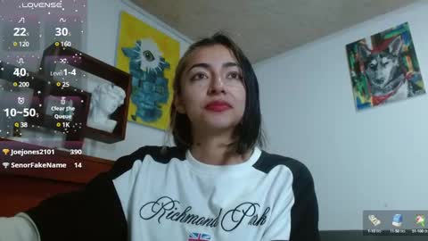 Snapshot of _zoebakers chatting on March 8, 11:48 am Zoe  online show from March 8, 11:48 am