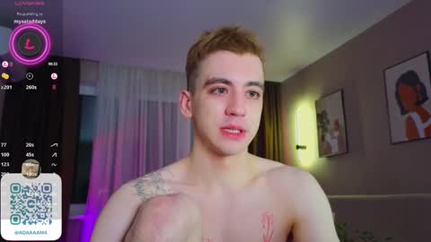 Hi Im Adam Glad to see u here 3 And its my first day online show from January 7, 9:14 pm