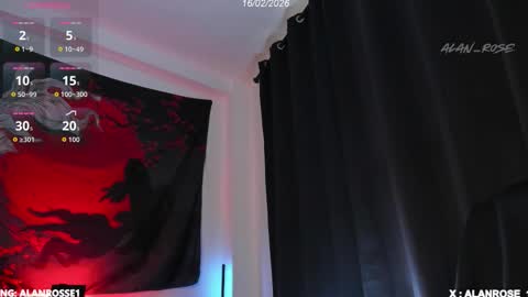 Alan online show from February 16, 4:38 pm