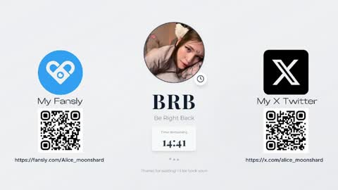  Alice  online show from April 18, 2:30 pm