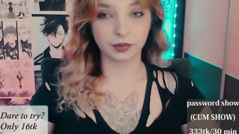 aliceriddle1 online show from April 13, 11:09 pm