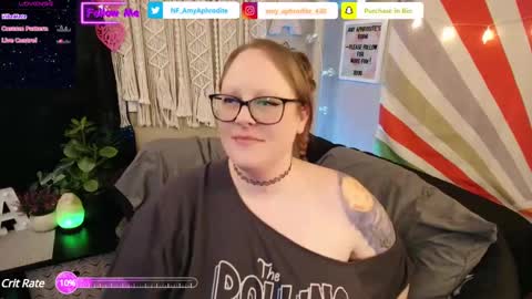  Amy Aphrodite  online show from February 7, 9:05 am