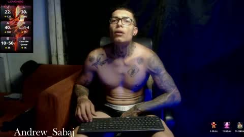 andrew sabaj online show from April 9, 12:36 am