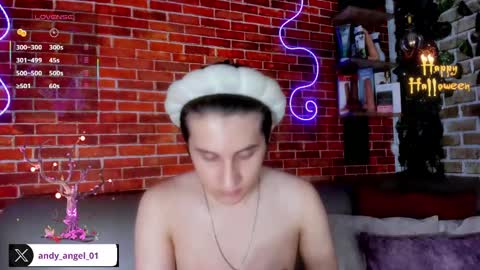 andy angel online show from October 7, 9:16 am