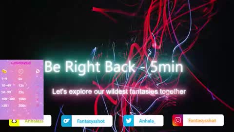 Anhala Rivera online show from October 16, 1:16 am