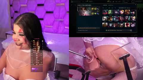Snapshot of antonellavega__ chatting on October 18, 6:06 am Antonella online show from October 18, 6:06 am
