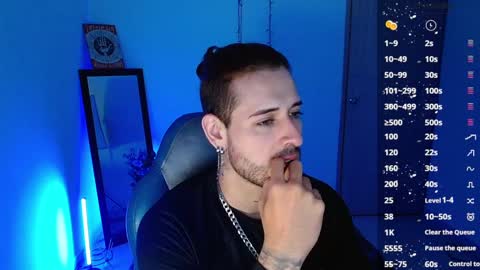 Snapshot of ares_blue chatting on February 3, 10:36 am ares blue online show from February 3, 10:36 am