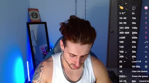 Snapshot of ares_blue chatting on February 1, 11:42 am ares blue online show from February 1, 11:42 am