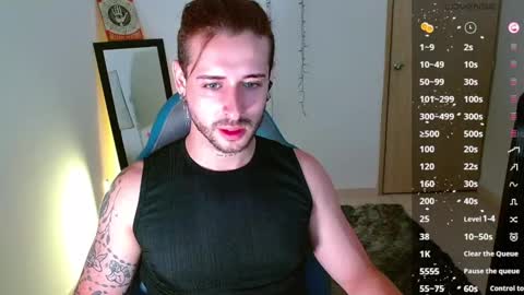 Snapshot of ares_blue chatting on February 6, 11:09 am ares blue online show from February 6, 11:09 am