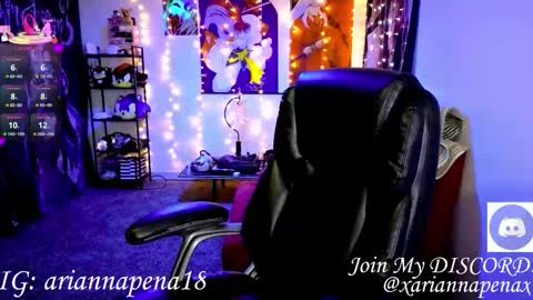 Snapshot of ariannapena chatting on October 18, 12:15 am Arianna Pea online show from October 18, 12:15 am