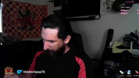 DevilPup75 online show from March 24, 4:35 pm