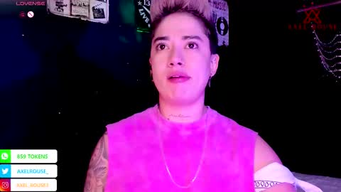 Axel Rouse online show from October 28, 4:30 pm