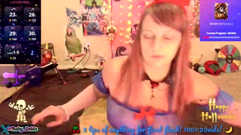 BabyZelda online show from November 1, 4:00 am