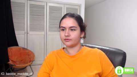 Snapshot of baddie_maddie_ chatting on September 29, 7:07 am want custom text me through my snap 3 online show from September 29, 7:07 am