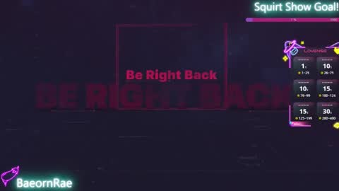 Baeorn Rae online show from November 8, 9:29 pm