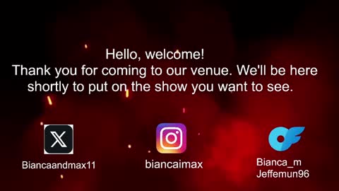 bianca and maxwell online show from May 20, 6:14 pm