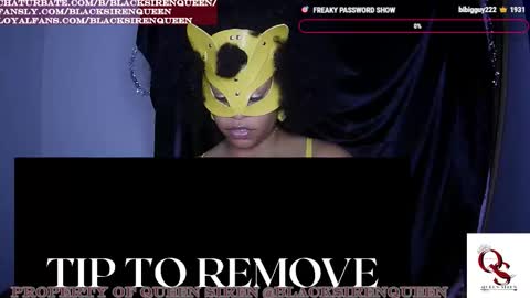 Queen Siren online show from January 16, 10:46 am