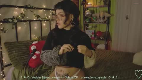   Im Nym  Justa nymph on twitter and IG online show from March 3, 2:18 am