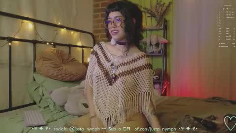   Im Nym  Justa nymph on twitter and IG online show from February 20, 6:19 am