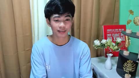 HI IM JAMES DONT FORGET GIVE ME THUMBS UP AND JOIN TO MY FANCLUB online show from October 12, 10:22 pm