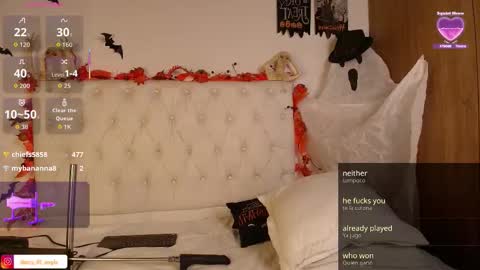 Angel Darcy  online show from October 19, 1:43 am