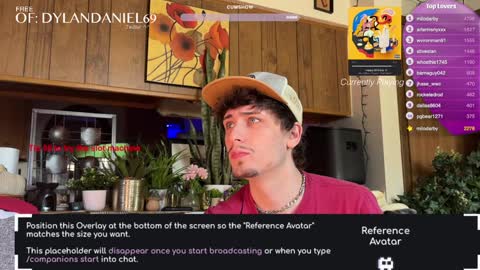 Snapshot of dylandaniel69 chatting on December 2, 8:28 pm Dylan Daniel 7.8 online show from December 2, 8:28 pm