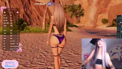 Snapshot of elissayum chatting on September 8, 7:57 pm Petite Yumi online show from September 8, 7:57 pm