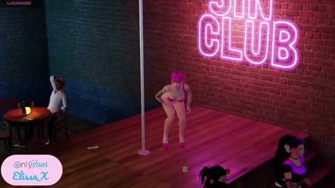 Snapshot of elissayum chatting on January 25, 12:27 am Petite Yumi online show from January 25, 12:27 am