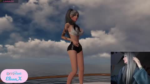 Snapshot of elissayum chatting on March 3, 10:31 pm Petite Yumi online show from March 3, 10:31 pm