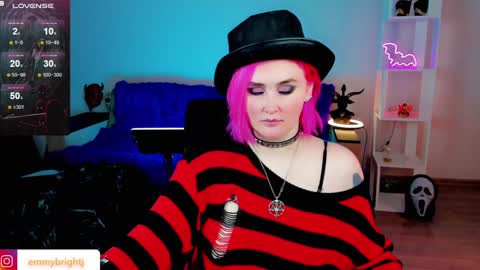 Snapshot of emmybrightj_ chatting on January 28, 6:16 am Emmy Bright     50  online show from January 28, 6:16 am