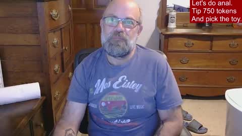 HairyDaddyBear69 online show from November 1, 12:37 pm