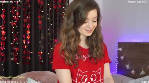 Snapshot of honeycarrol chatting on February 21, 11:44 am HoneyCarrol online show from February 21, 11:44 am