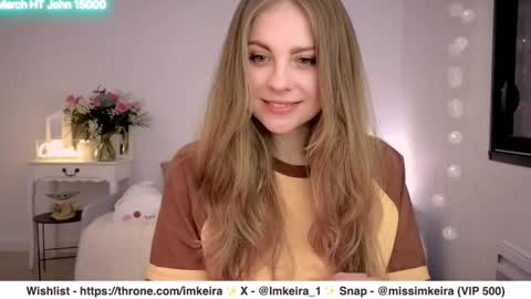 ImKeira online show from March 3, 7:39 pm