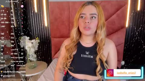 Isabella Arias online show from March 12, 10:26 am