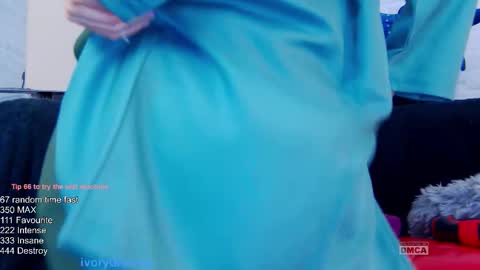 Ivory online show from October 2, 7:56 pm