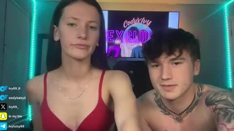 ivy69 9 and cody online show from February 23, 9:33 am