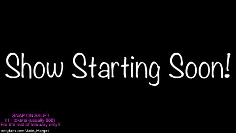 Jade Margot online show from February 17, 3:49 am