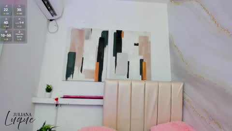 Snapshot of juliana_luque chatting on October 8, 12:55 pm Juli online show from October 8, 12:55 pm
