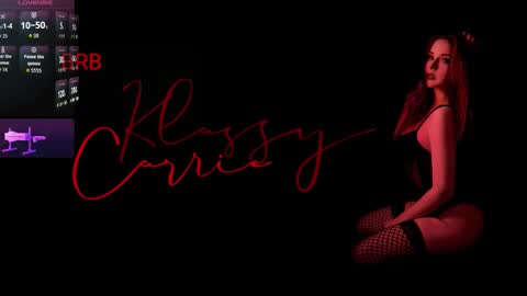 I am real and klassy..  online show from November 26, 10:28 pm