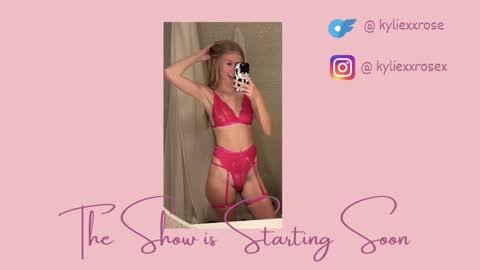 Kylie online show from October 24, 3:18 am