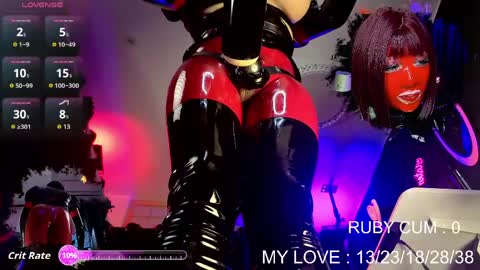 Latex Ruby online show from April 28, 2:38 am