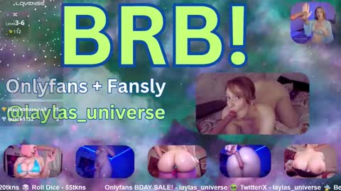 Snapshot of laylas_universe chatting on September 30, 5:45 pm Layla Universe online show from September 30, 5:45 pm