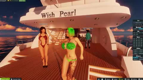 Leona online show from October 17, 2:04 am