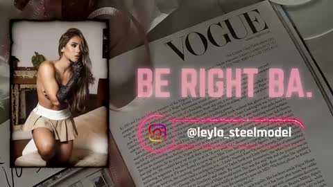 INSTA leylasteel model         online show from May 9, 4:13 pm