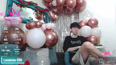 Liam  online show from February 17, 8:08 pm