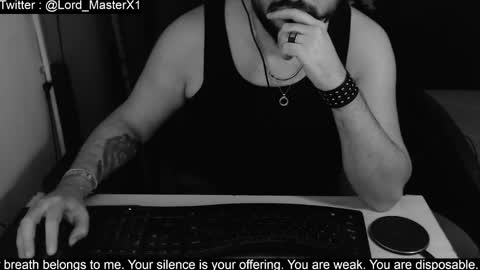 lord_masterx online show from April 5, 9:23 pm