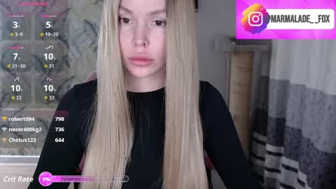 Marmalade Fox online show from April 3, 3:30 pm