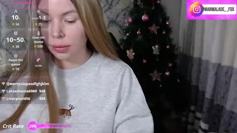 Marmalade Fox online show from January 16, 6:17 pm