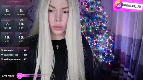 Marmalade Fox online show from December 15, 4:03 pm